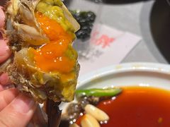 -草家酱蟹炭火烤肉店(珲春南路一店)