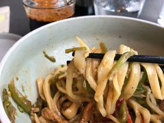 豆角丝炒肉拌转百刀-日上三甘(三里屯店)