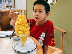 芒果冰沙-山里俏·地标皖南菜·屯溪臭鳜鱼(北城万达店)