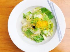 咸蛋黄包心菜配蝴蝶兰-素描餐厅(灵隐天竺店)