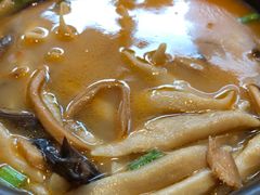 蘑菇汤莜面鱼鱼-西贝(吴江路湟普汇店)