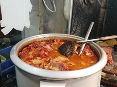 -清真马乐贝腊牛肉蛋黄菜夹馍(马蓉洒金桥店)
