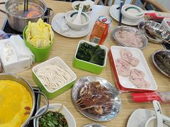 -杨老板·海鲜集市火锅·鲜切牛肉(中防万宝店)