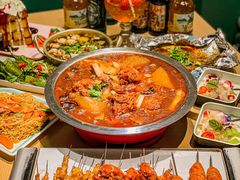 -街角等你.大连海鲜烧烤.经典铁板海鲜串(西安路店)