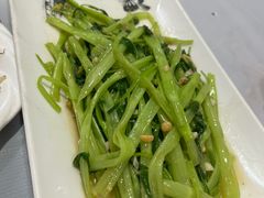 豆酱炒空心菜-潮州菜馆(十里河店)