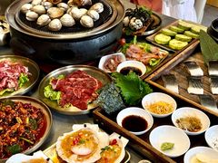 -围炉肉舍•炭烤活鳗•丹东海鲜烤肉(步行街店)