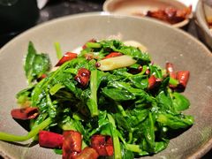 四川时令豌豆尖-华豫川酒家(大卫城店)