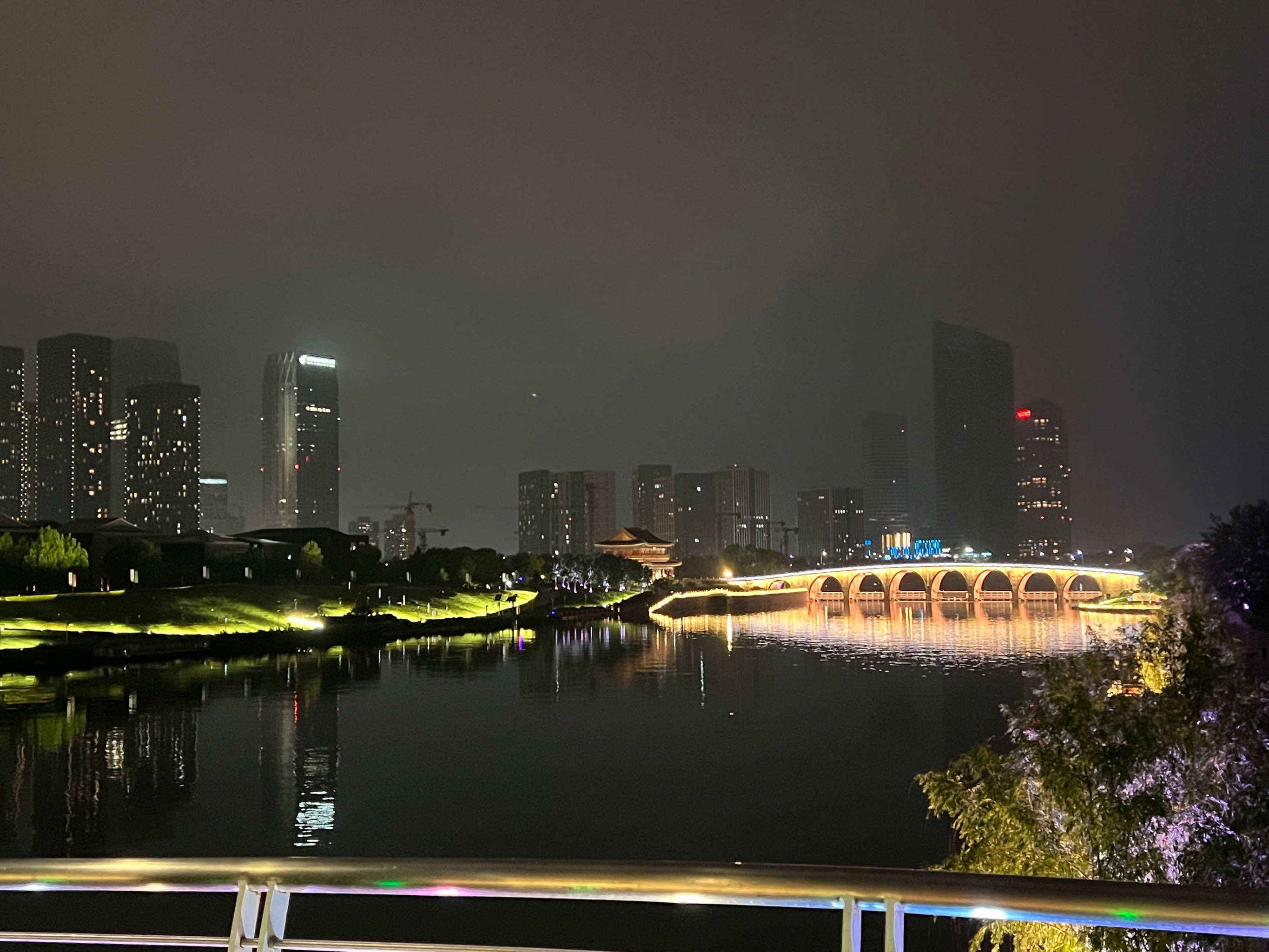 北京通州夜景图片