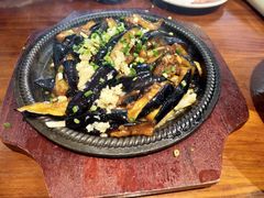 铁板酱香茄子-福满轩私房菜