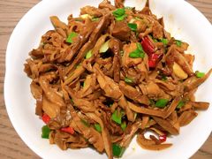 三层肉炒建瓯笋芽-四道菜·福建菜馆(新街口金鹰店)