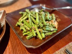 虾酱炒四季豆-花马天堂云南餐厅 Lost Heaven(高邮路店)