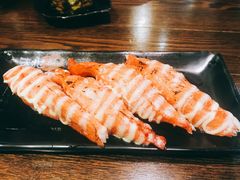 火炙北海道蟹棒-吉兆手握寿司(车公庙店)