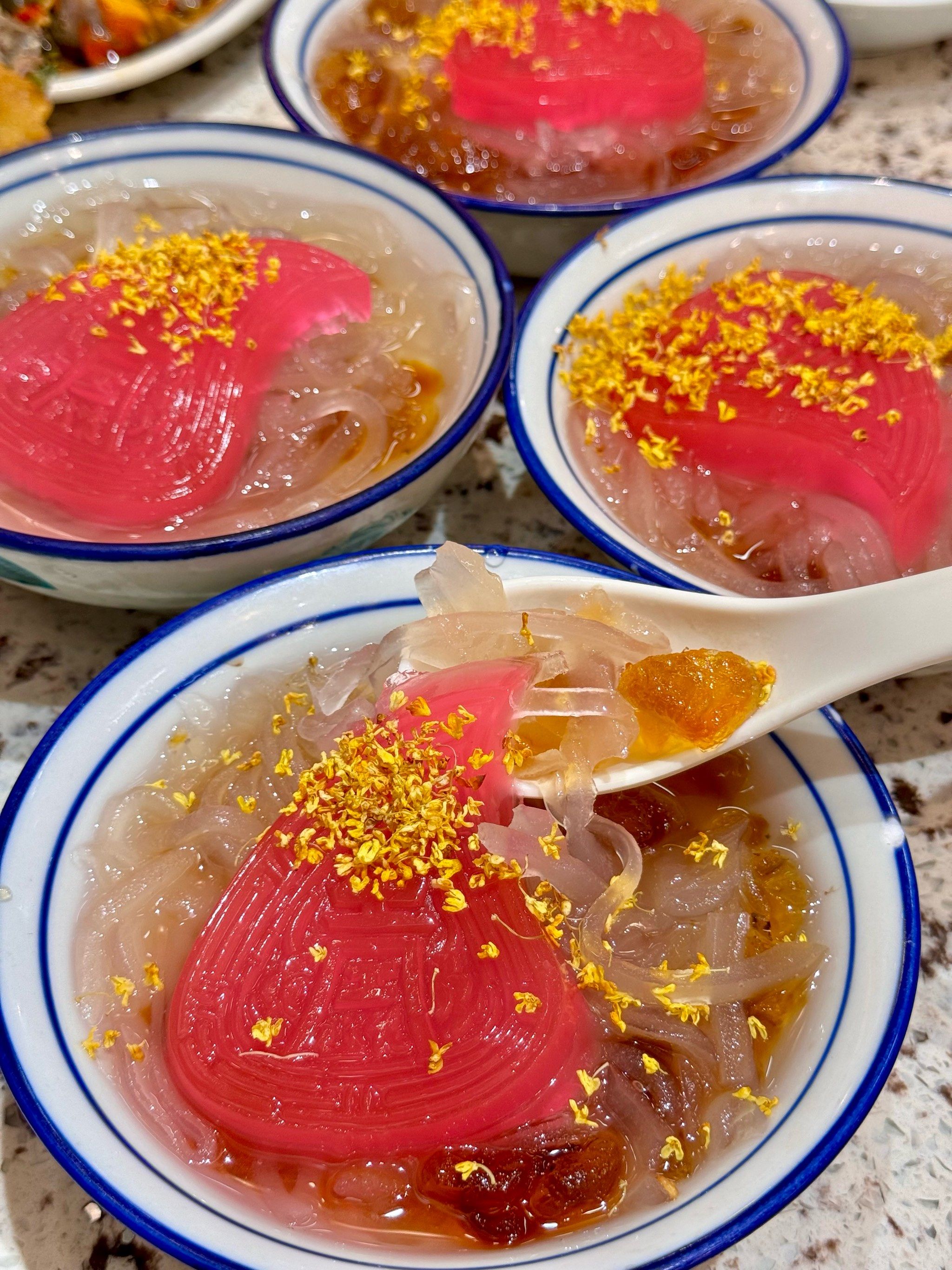 在杭州也吃上潮汕同款紅桃粿海石花了!q弹粉糯的好好食!