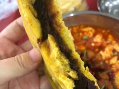 玉米豆沙饼-北京大学-燕南食堂
