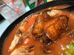 番茄浓汤鸡翅猪扒通粉-华嫂冰室(尖沙咀店)