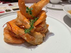 蜜汁酥皮虾-四季民福烤鸭店(王府井灯市口店)