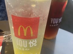 海盐柠檬苏打风味汽水-麦当劳(永泰得来速店)
