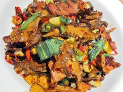 烟笋炒腊肉-建辉湖南土菜馆(南大街店)