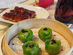 松茸贡菜鲜菌饺-宝丽轩中餐厅BAOLIXUAN