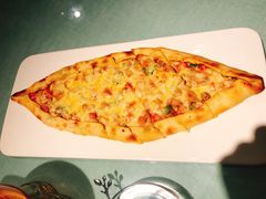 库什巴舍尔牛肉粒皮塔-伊斯坦布尔土耳其清真咖啡餐厅