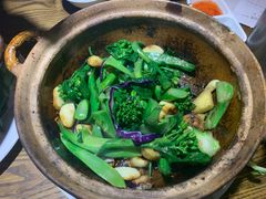 虾酱啫芥兰-广东道至正餐厅(区庄店)