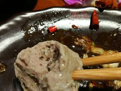 现打牛肉丸-高兴壹锅·潮汕鲜牛肉火锅(良乡梅花庄店)