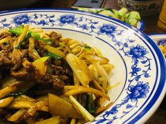 生爆牛肉丝拌面-阿扁杭州面(苗圃店)