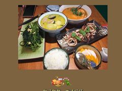 蒜蓉炒鱿鱼-我的甜·泰国餐厅