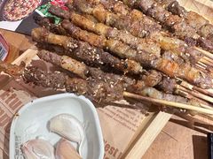 烤羔羊肉串-木屋烧烤(西南角店)
