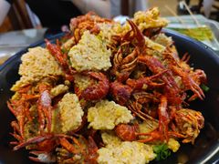 蛋黄锅巴小龙虾-火龙堂·风味民间菜(文一路店)