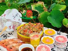 -七的湖·晚芳亭·阳澄湖农家菜·大闸蟹(莲花岛店)