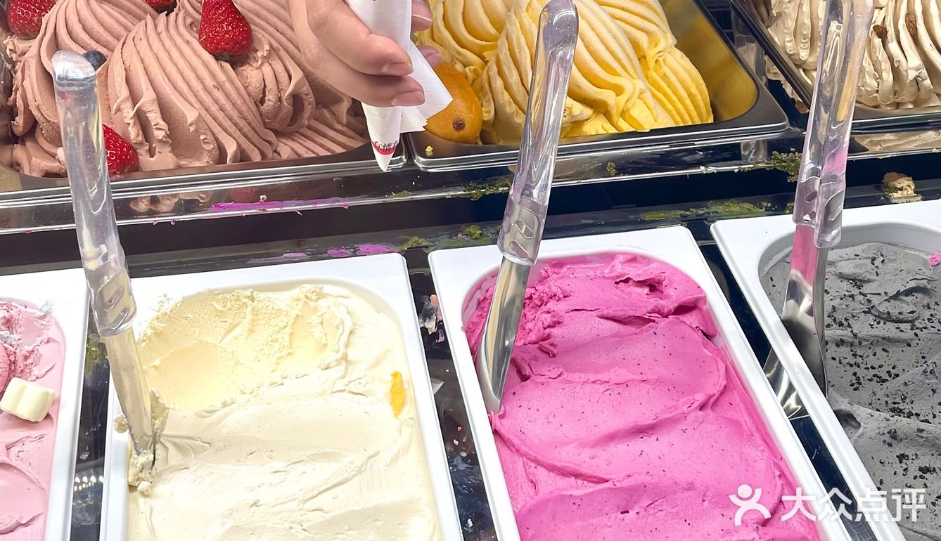 成都新店🥹哭着说好吃！！💕棉花糖gelato！！！