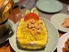 菠萝海鲜炒饭-mango tree芒果树泰国餐厅(青岛万象城店)