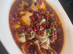 炝锅辣鱼片-老牌坊鲁菜名店(宽厚里店)