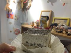 焙茶绿豆沙提拉米苏-dokidoki