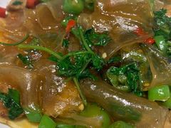 香菜炒粉皮-元鼎宝驴香·全驴宴(江宁店)