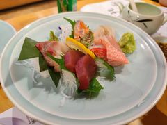 鲜鱼刺身五种-天正河鲀·河豚亭(大连店)