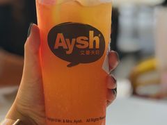 芒果蜜桃特饮-艾薯夫妇Aysh(福田星河COCOPark店)