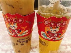 黑糖波霸奶茶-茶百道(昌平府学路店)