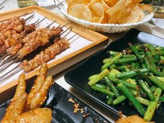 烤蒜苔-万鑫鸡翅