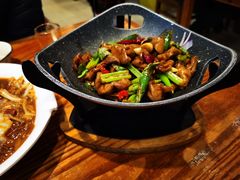 干锅肥肠-东北人家铁锅炖(鞍山路店)