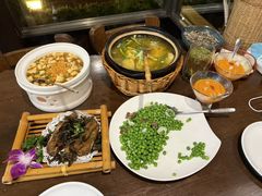 炒豌豆-香芙茗茶楼(梅家坞总店)