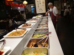 自助取餐区-清心素食自助餐厅(夫子庙店)