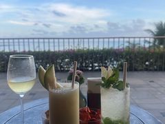 -日落吧·海景咖啡厅·餐酒吧·鸡尾酒·下午茶·乐队表演·浪漫夕阳·三亚文华东方酒店