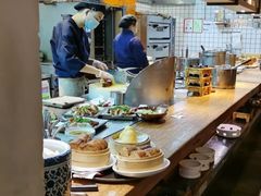 自助取餐区-绿茶餐厅(西单老佛爷店)