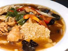 锅巴肉片-龙抄手食府(浣花北路店)