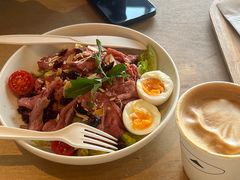 谷饲牛肉蔬菜能量碗-SAANCI山池咖啡(海上世界文化艺术中心店)