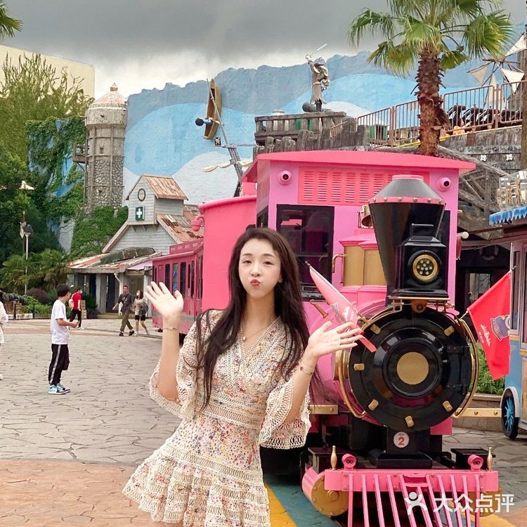 魔都游乐园🎠童话中的双层旋转木马