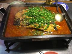 -探鱼·鲜青椒爽麻烤鱼(广州花都来又来店)