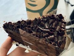 黑巧绵绵蛋糕-星巴克(深圳湾体育中心店)